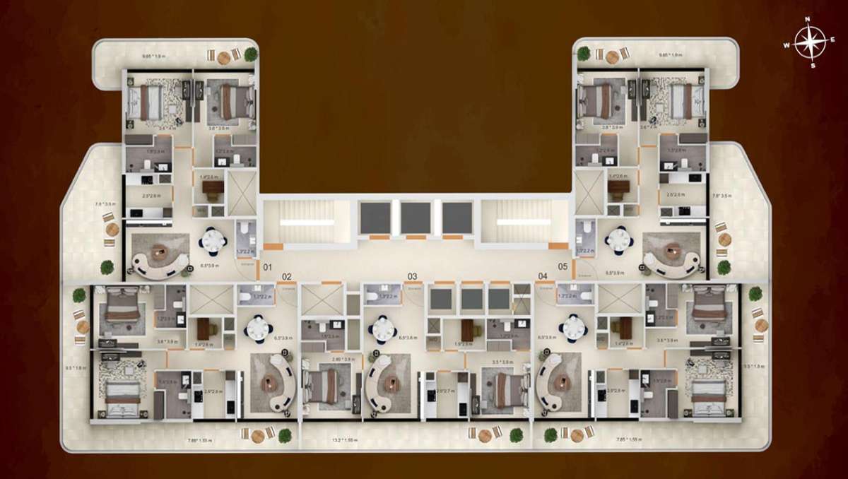 Type 1-Symbolic Zen Residences